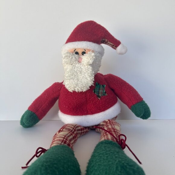 Set of 3 Fabric Christmas Decor, Snowman, Skiing Snowman, Santa - Picture 16 of 16